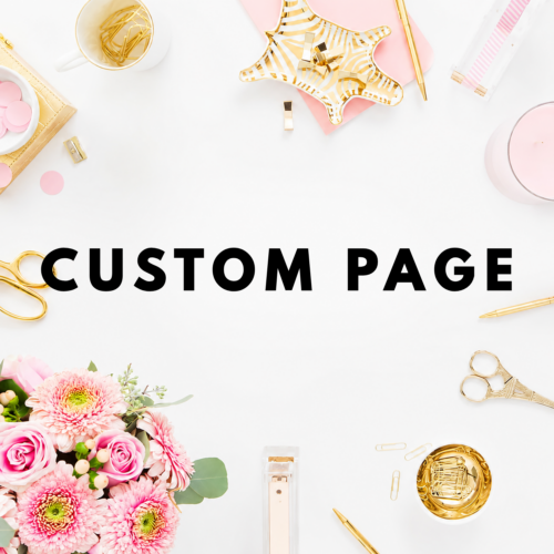 Custom Page
