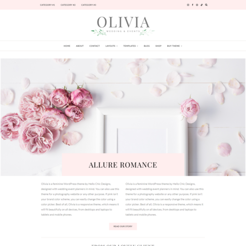 Olivia Theme (Premium)